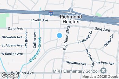 Map image of the property - 1430 Woodland Dr