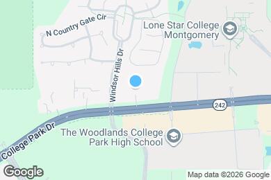 Map image of the property - 3600 College Park Dr