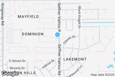 Map image of the property - 1010 Malletwood Dr