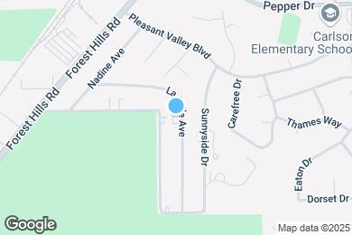 Map image of the property - Large 2 bedroom 1 bath with balcony and ga...