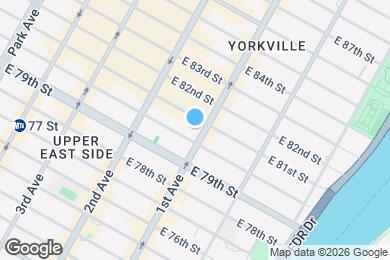 Map image of the property - 345 E 80th St
