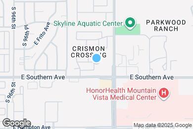 Map image of the property - 1143 S Amandes