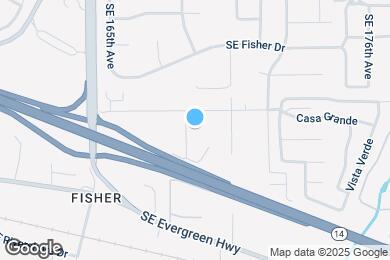 Map image of the property - 3919 SE 168th Ave