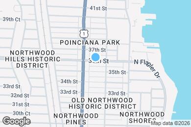 Map image of the property - 520 36th St