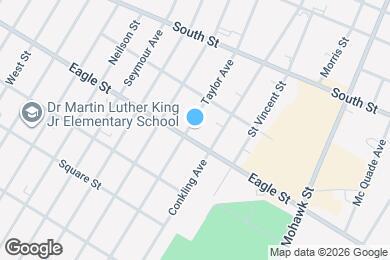 Map image of the property - 1151 Taylor Ave