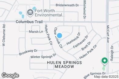 Map image of the property - 7933 Clear Brook Cir