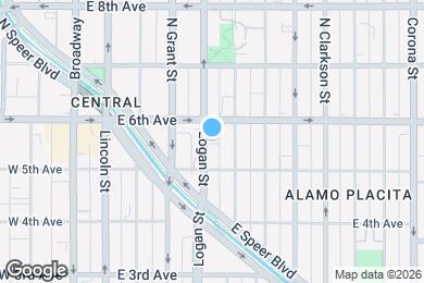 Map image of the property - 544 N Logan St