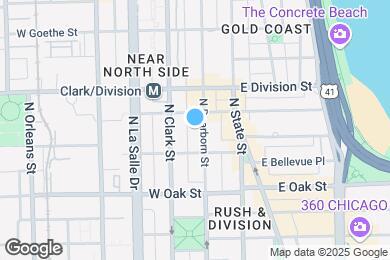 Map image of the property - 1122 N Dearborn St