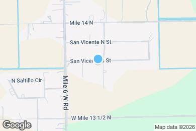 Map image of the property - 1409 San Vicente