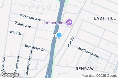 Map image of the property - 1514 Jewell St
