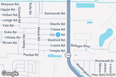 Map image of the property - 92 Stanford Rd