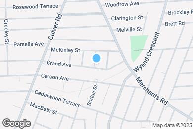 Map image of the property - 800 Grand Ave