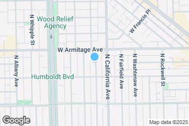 Map image of the property - 1950 N Mozart St