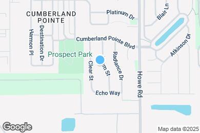 Map image of the property - 15233 Beam St