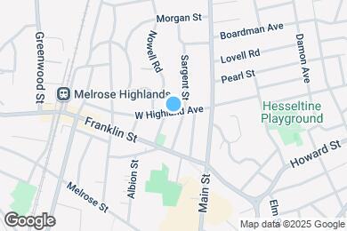Map image of the property - 36 W Highland Ave