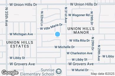 Map image of the property - 3128 W Villa Rita Dr