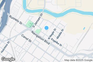 Map image of the property - 413 N Live Oak St