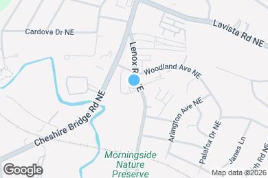 Map image of the property - 2160 Lenox Rd NE