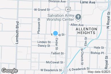 Map image of the property - 239 Cedar St