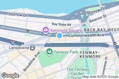 Map image of the property - 514 Commonwealth Ave