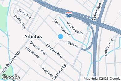 Map image of the property - 1237 Circle Dr