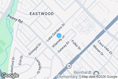 Map image of the property - 10107 Kilarney Dr