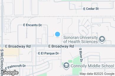 Map image of the property - 1950 E Broadway Rd