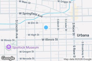 Map image of the property - 507 W Green St