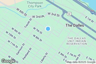 Map image of the property - 308 W 6th St