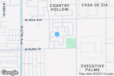 Map image of the property - 6455 W Orchid Ln