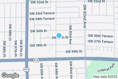 Map image of the property - 8366 SW 37th St