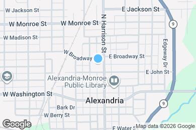 Map image of the property - 317 1/2 N Harrison St
