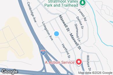 Map image of the property - 1222 Hartford St