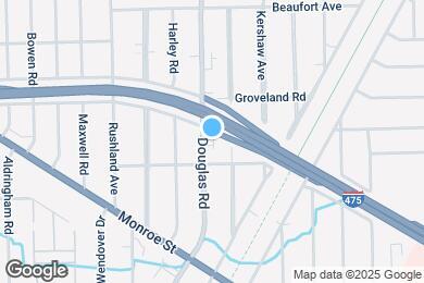 Map image of the property - 3522 Douglas Rd