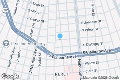 Map image of the property - 3200 Cadiz St