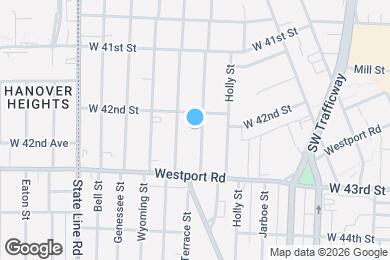 Map image of the property - 4216 Mercier St