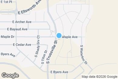 Map image of the property - 27470 E Maple Ave