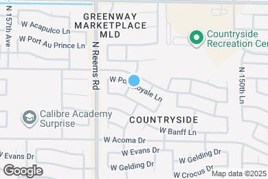 Map image of the property - 15417 W Port Royale Ln