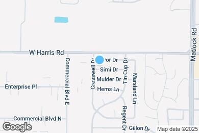 Map image of the property - 911 Simi Dr
