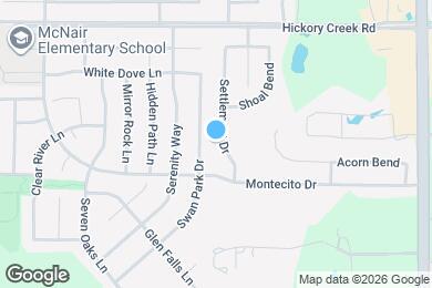 Map image of the property - 8008 Settlement Dr