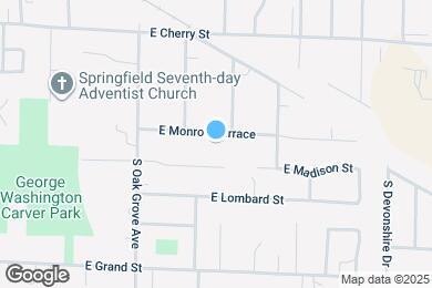 Map image of the property - 2732 East Monroe Terrace