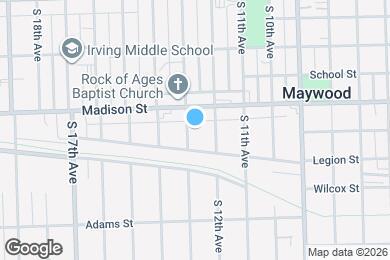 Map image of the property - 1011 S 13th Ave