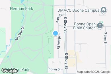 Map image of the property - Linden Station Apartments