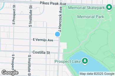 Map image of the property - 232 S Hancock Ave