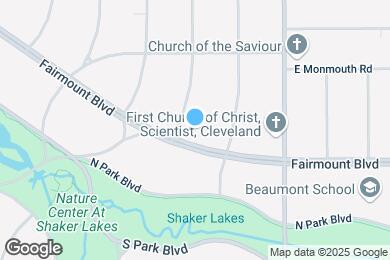 Map image of the property - 3085 Fairmount Blvd