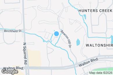 Map image of the property - The Enclave of Beacon Hill