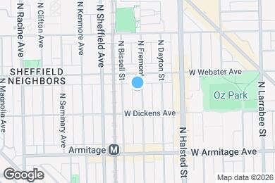 Map image of the property - 2132 N Fremont St