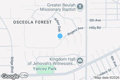 Map image of the property - 3097 Rogers Ave