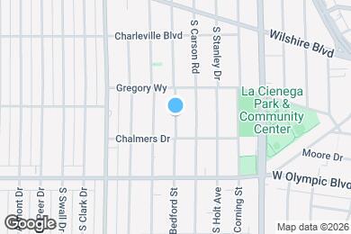 Map image of the property - 858 S Bedford St