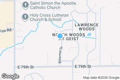 Map image of the property - 8018 Bitternut Dr